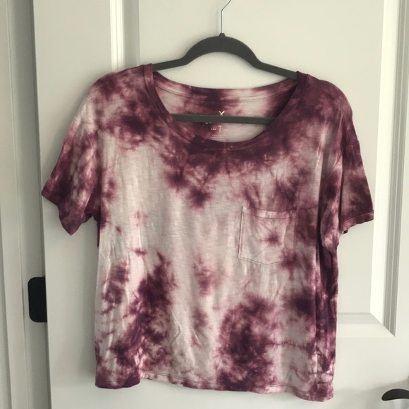 XS American Eagle Soft&Sexy Tie Die Short Sleeve - Picture 1 of 4